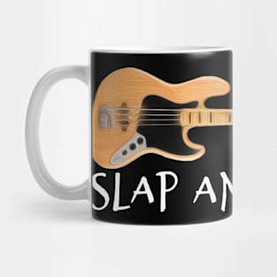 Slap and Tickle - Bass Guitar (on dark) Mug